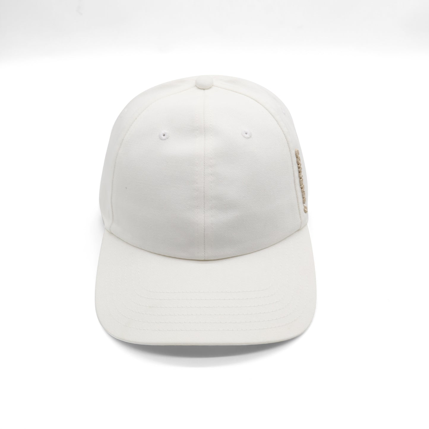 THE EDGEWISE BB CAP WHITE