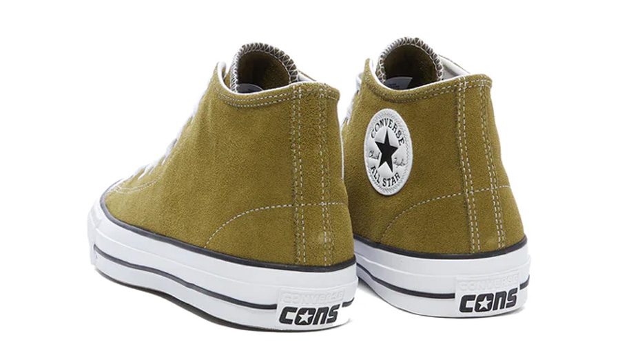 CONS CTAS PRO SUEDE DAZE  MID GREEN