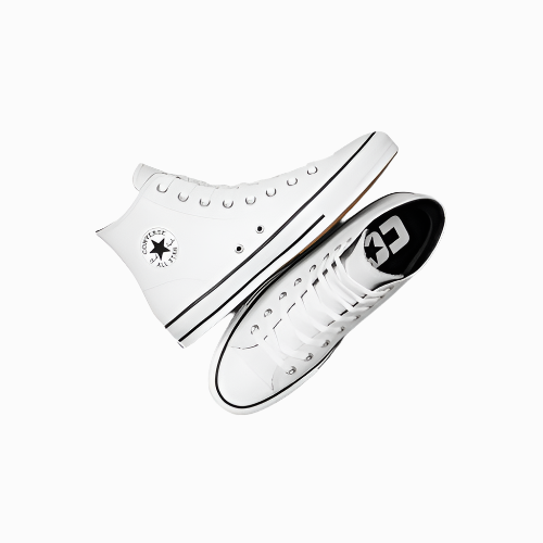 CONS CTAS PRO LEATHER HI WHITE