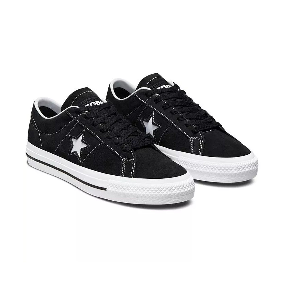 CONVERSE ONE STAR PRO SUEDE OX BLACK